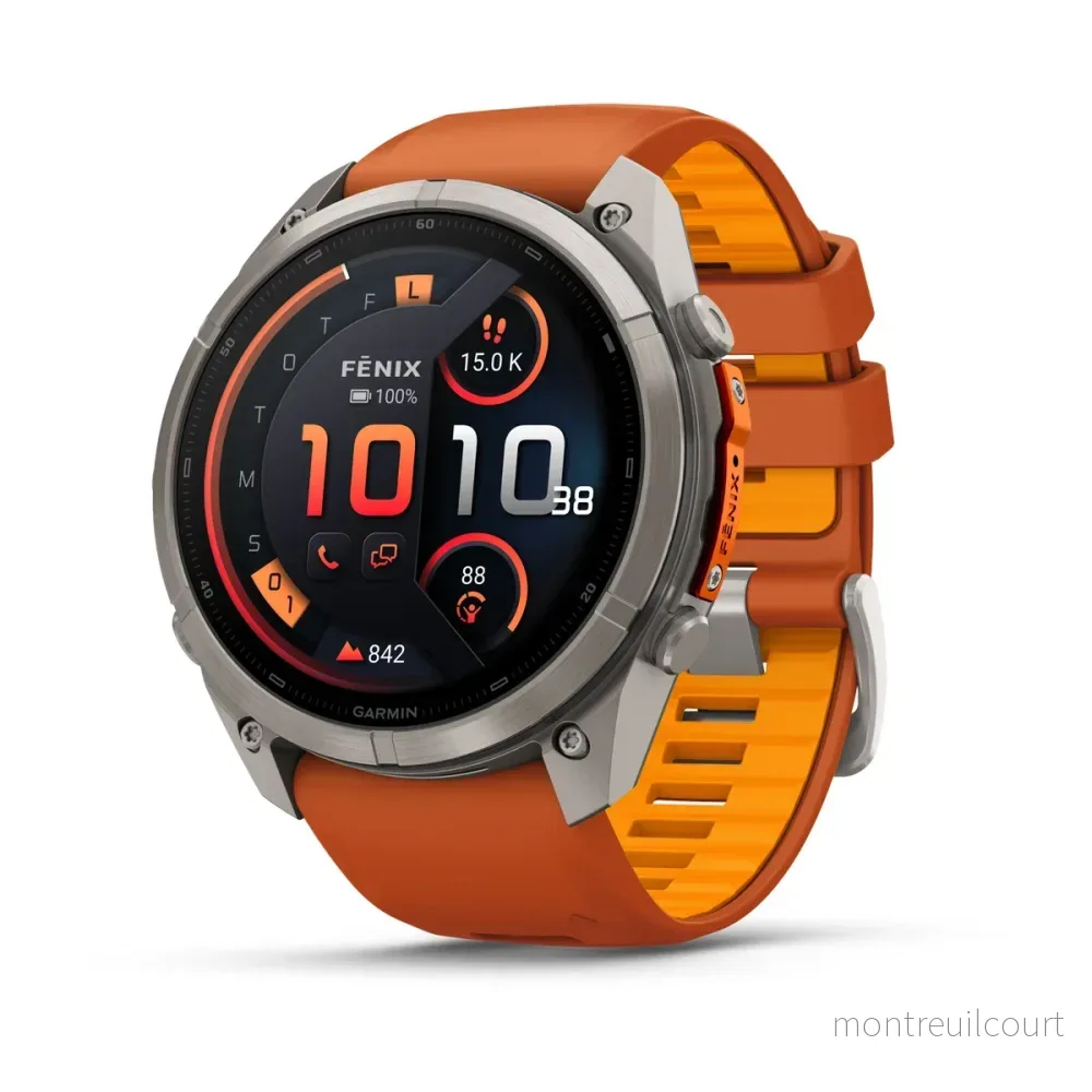 Garmin fēnix 9 Pro InReach – AMOLED 51 mm Sapphire Titanium