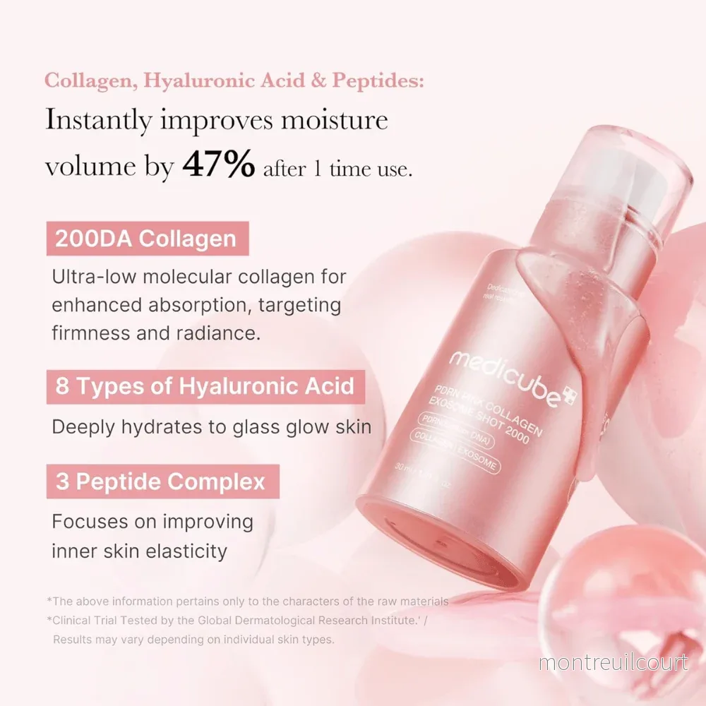 Medicube PDRN Pink Collagen Exosome Shot Ampoule 2000 30ml - Bild 2