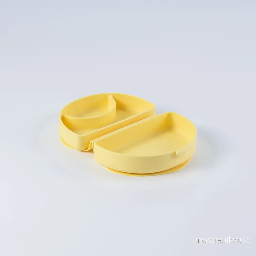 Silifold vikbar tallrik (Custard) - Bild 3