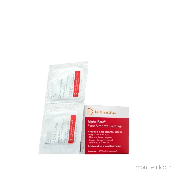 Dr Dennis Gross Alpha Beta® Extra Strength Daily Peel 5-pack-20% RABATT! Dr Dennis Gross Alpha Beta® Extra Strength Daily Peel 5-pack-20% RABATT!