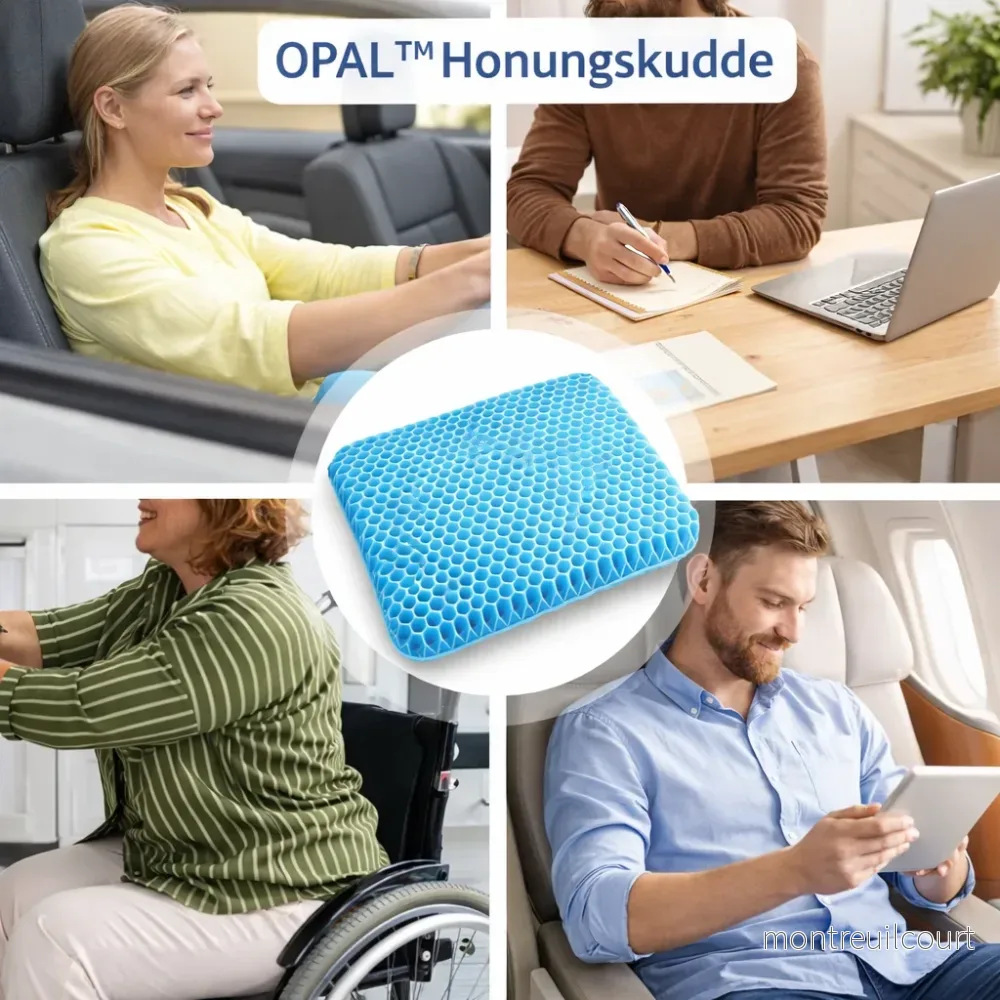 OPAL™ Honungskudde – Sitt bekvämt i timmar utan smärta - Bild 3