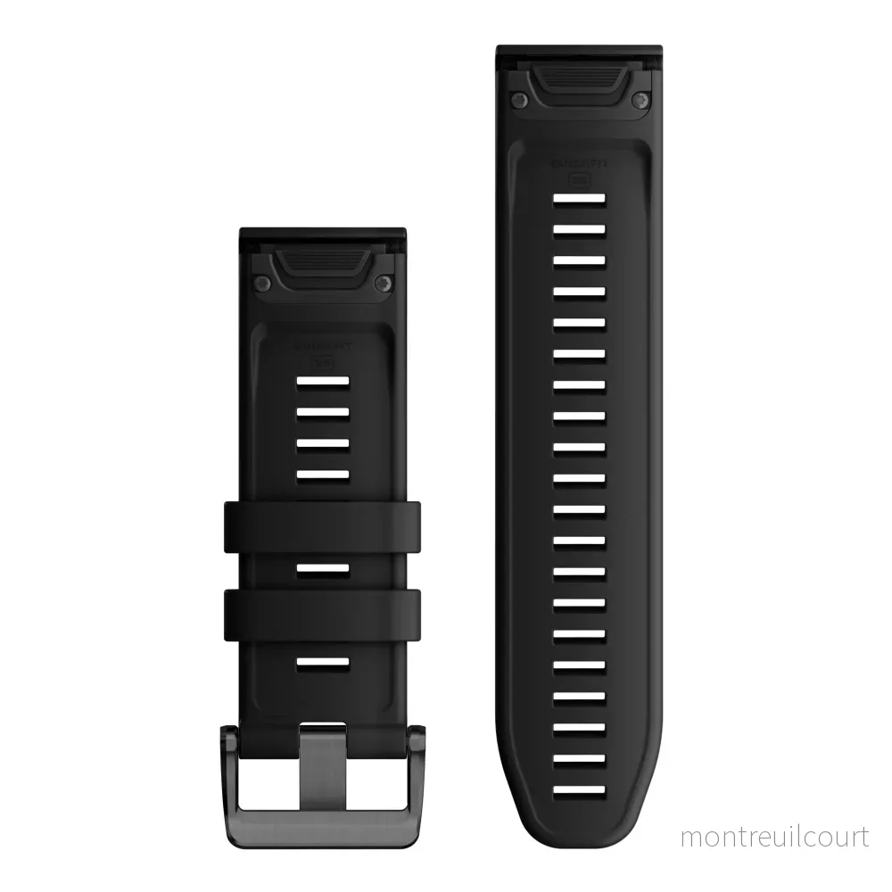 Garmin QuickFit® 26 Klockarmband Svart Silikon - Bild 2
