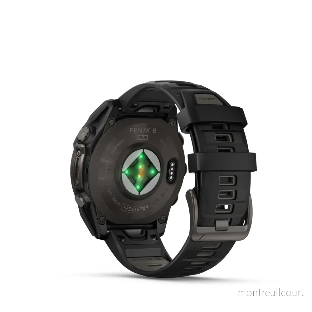 Garmin fenix 8 - Solar Sapphire 47 mm Carbon Gray DLC Titanium - Bild 3