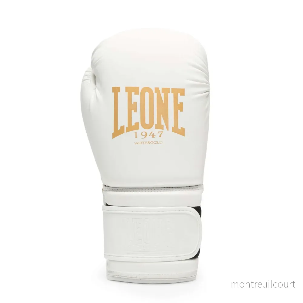 Leone 1947 Vit & Guld Boxningshandskar GN059W - Bild 2