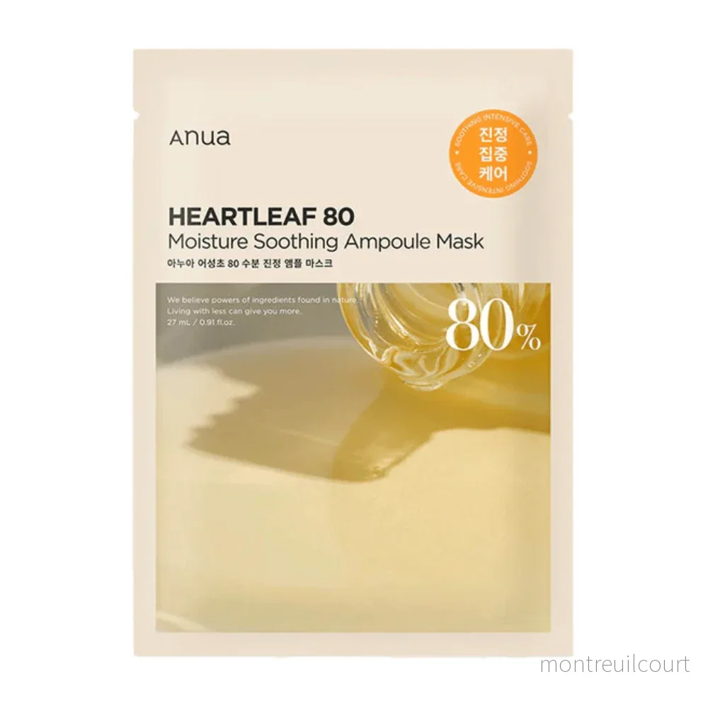 Anua Heartleaf 80 Moisture Soothing Ampoule Mask Anua Heartleaf 80 Moisture Soothing Ampoule Mask