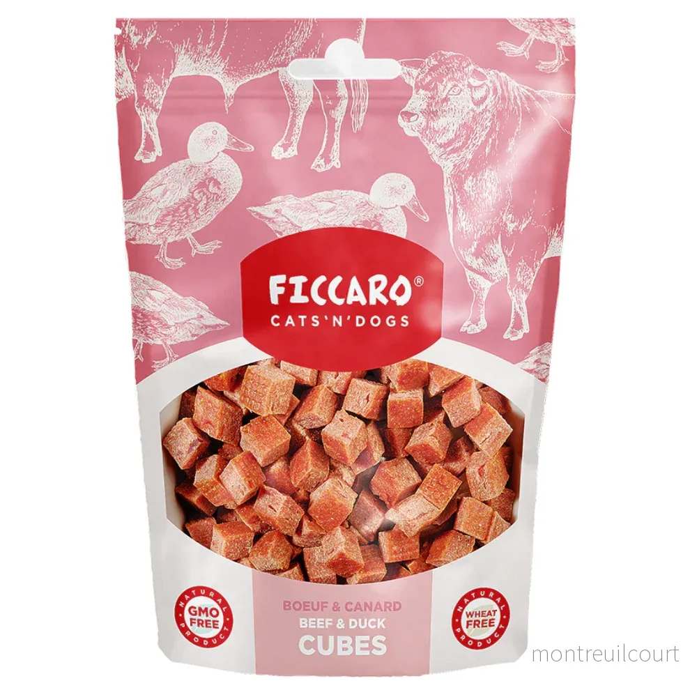 Ficcaro Beef & Duck Cubes 100g