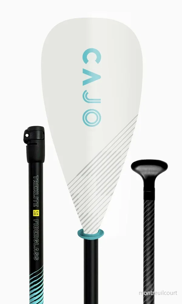 CAJO Treklite Fiberglass 4-Piece Kayak/SUP Paddle (230-250cm)