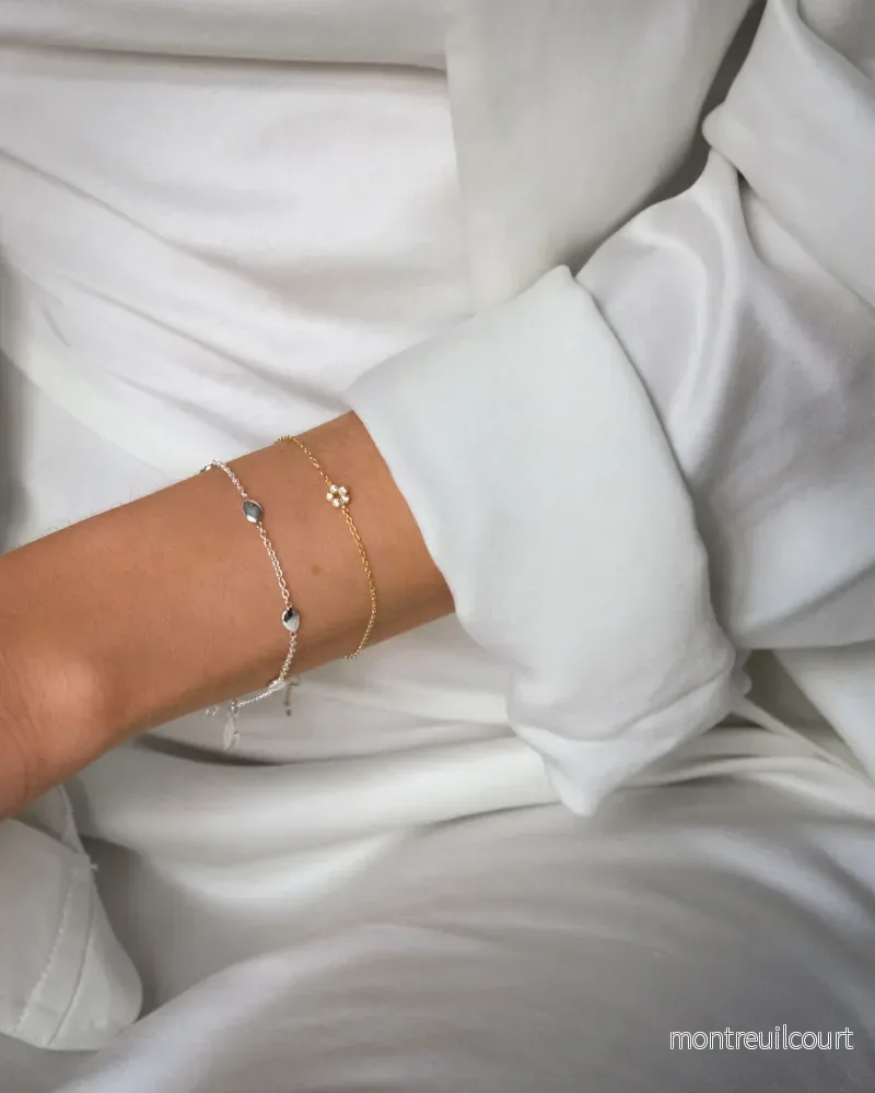 Morning Dew petite full bracelet silver - Bild 2