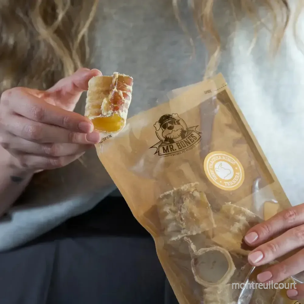 Naturligt tuggsnacks - Nötköttsringar - Bild 2