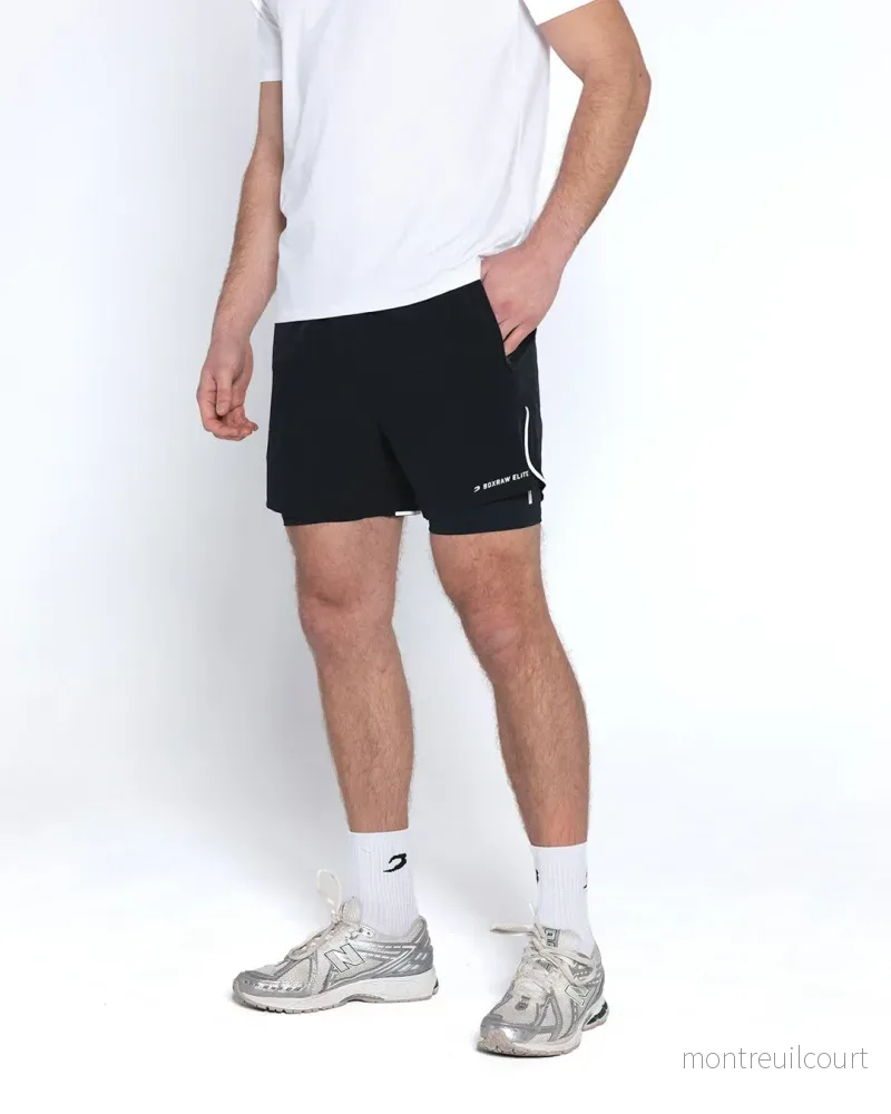 BOXRAW 2-i-1 Shorts Bivol - Bild 2
