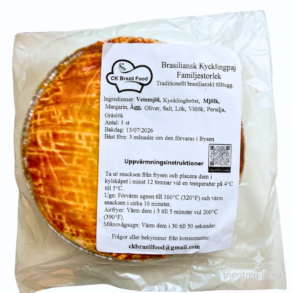 EmpadĂŁo de Frango / Chicken Pie – CK Food EmpadĂŁo de Frango / Chicken Pie – CK Food