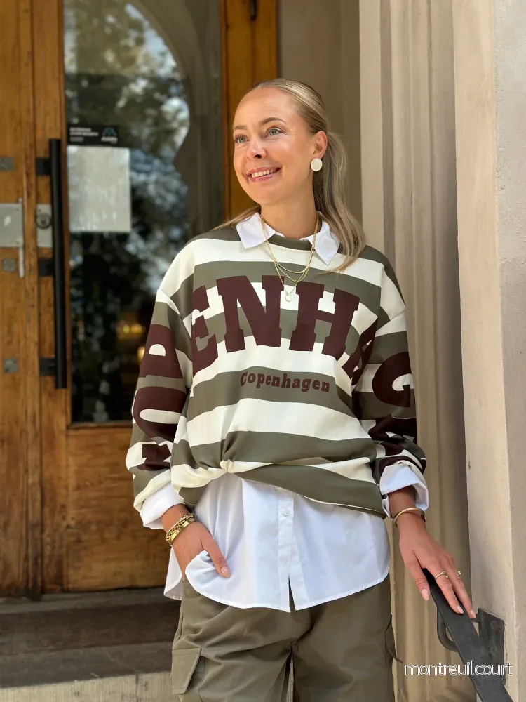 MARTA - NERINA SWEATSHIRT 22659S - MILITARY/MORO - Bild 3