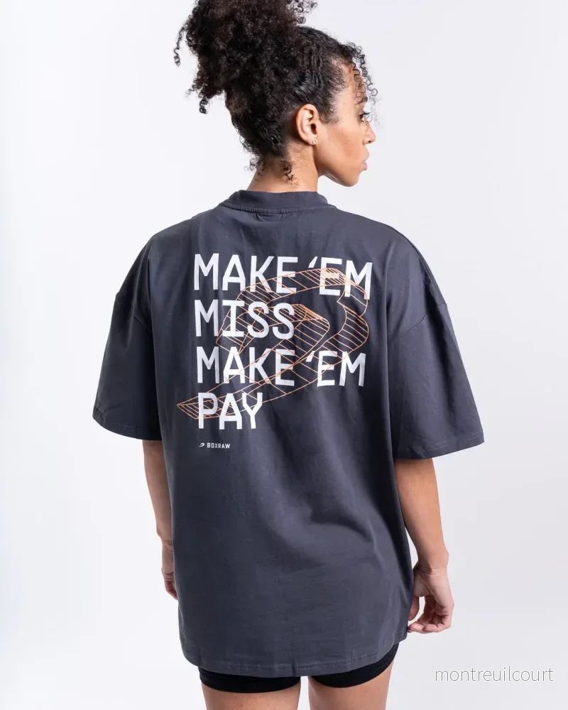 BOXRAW T-shirt Make ’Em Miss BOXRAW T-shirt Make ’Em Miss