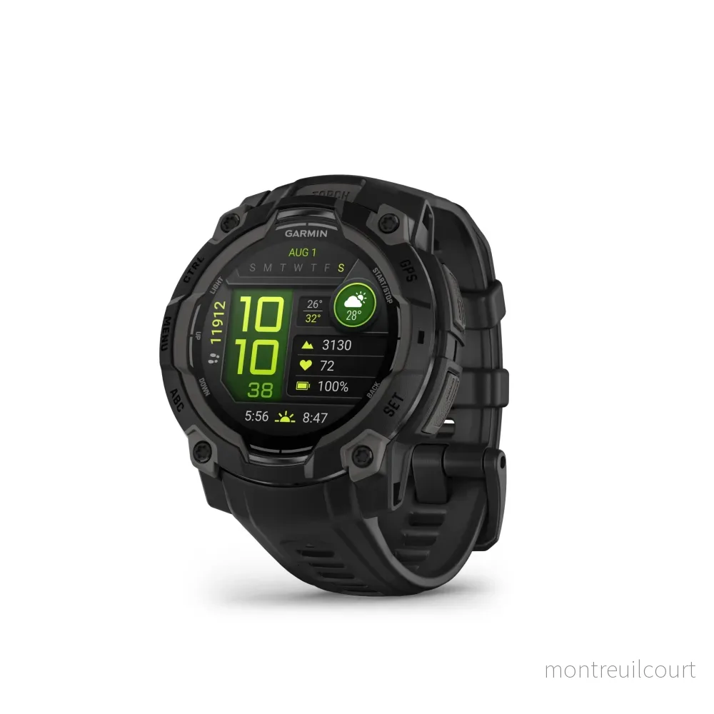 Garmin Instinct 3 45mm Amoled Black Garmin Instinct 3 45mm Amoled Black