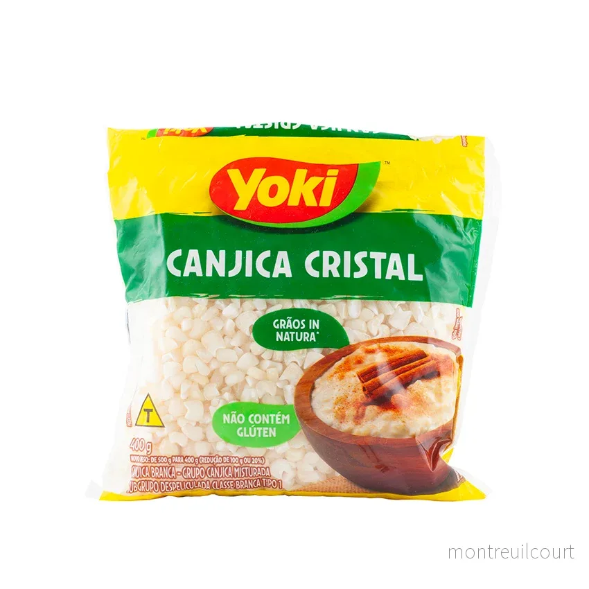 Canjica Branca / Peeled White Corn – Yoki (400g) Canjica Branca / Peeled White Corn – Yoki (400g)