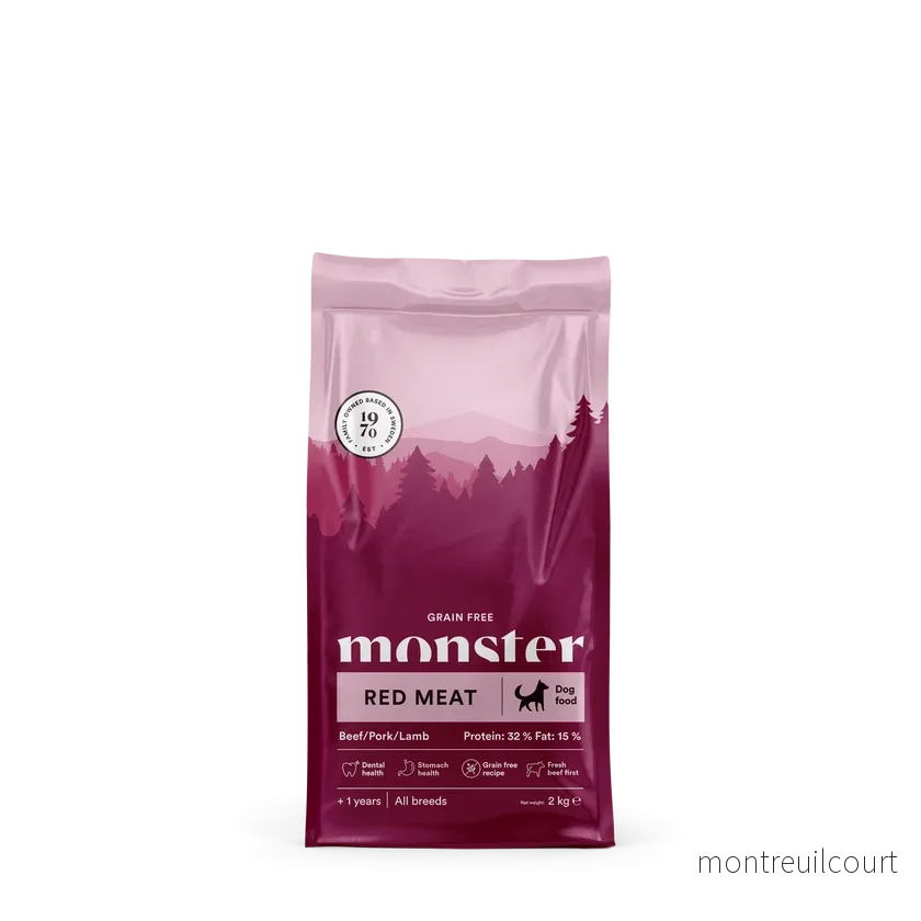 Monster Dog Grain Free Adult Red Meat Monster Dog Grain Free Adult Red Meat