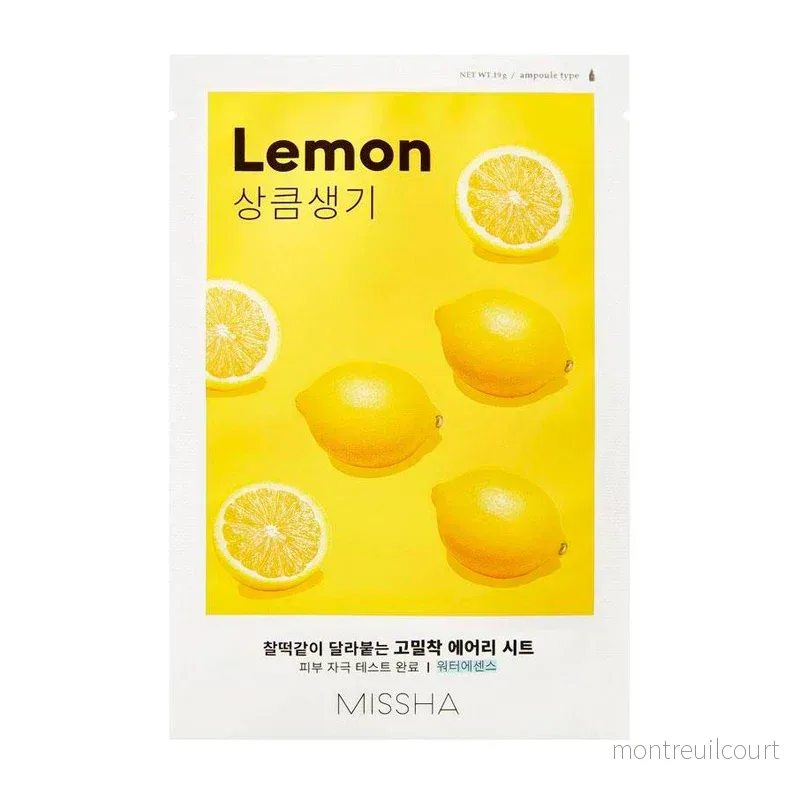 Missha – Airy Fit Sheet Mask #Lemon Missha – Airy Fit Sheet Mask #Lemon