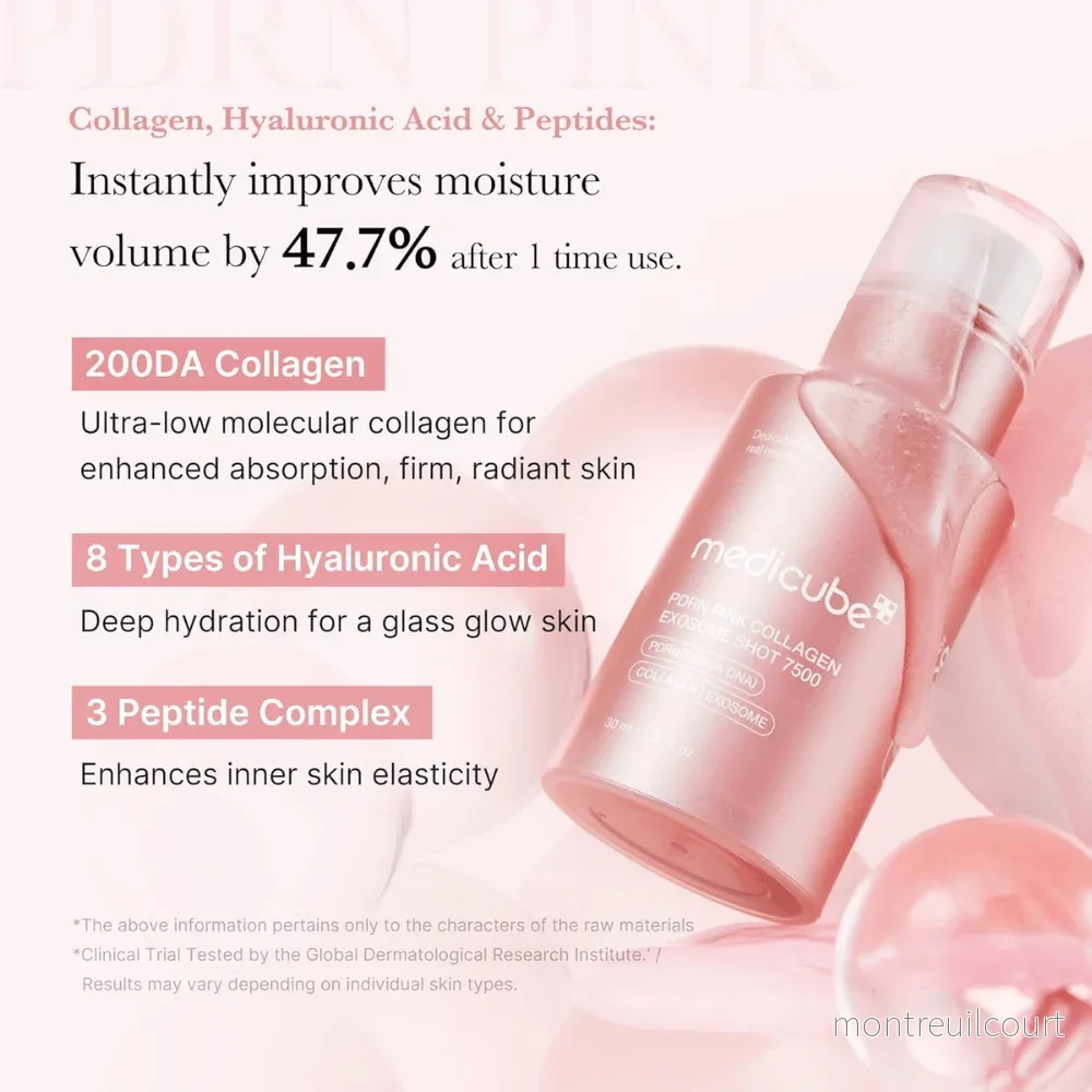 Medicube PDRN Pink Collagen Exosome Shot Ampoule 7500 30ml - Bild 2