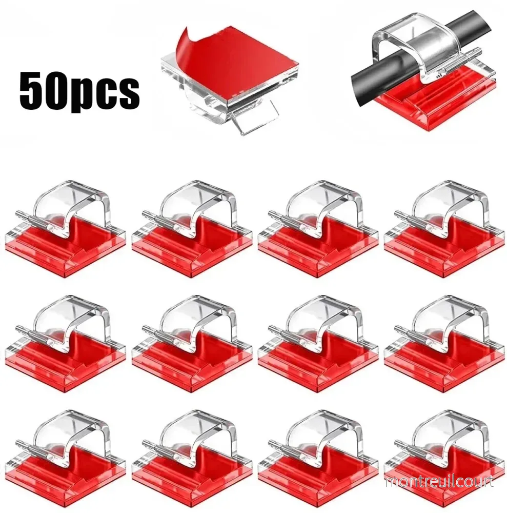 50st Kabel clips