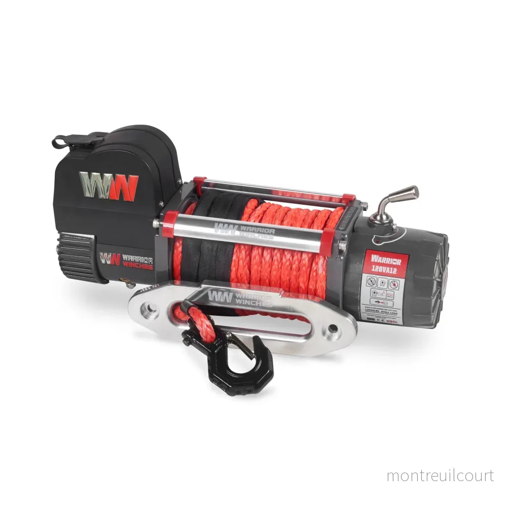Warrior Winches Samurai 12000 Elektrisk vinsch 24V Syntetlina - Bild 2