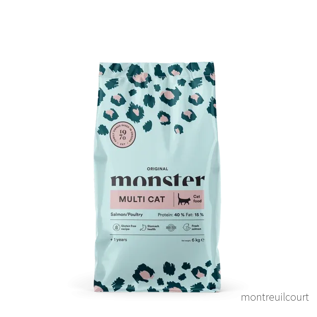 Monster Cat Original Adult Multicat Salmon & Poultry