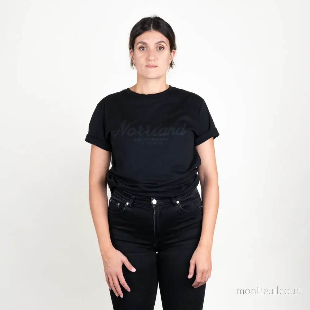 SQRTN Great Norrland T-shirt - All Black - Bild 2