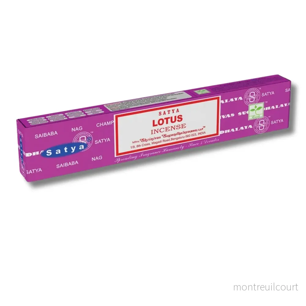 Satya Lotus – rökelsestickor Satya Lotus – rökelsestickor