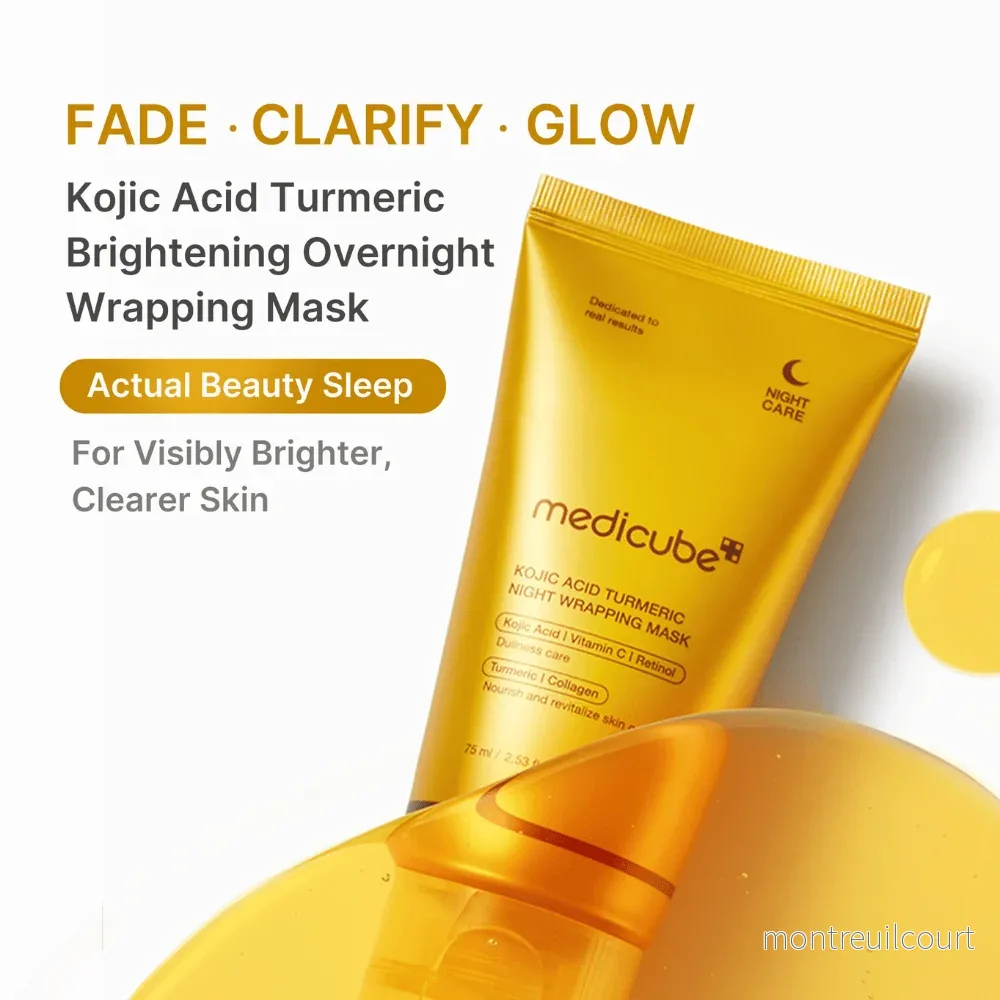 Medicube Kojic Acid Turmeric Night Wrapping Mask 75ml - Bild 2