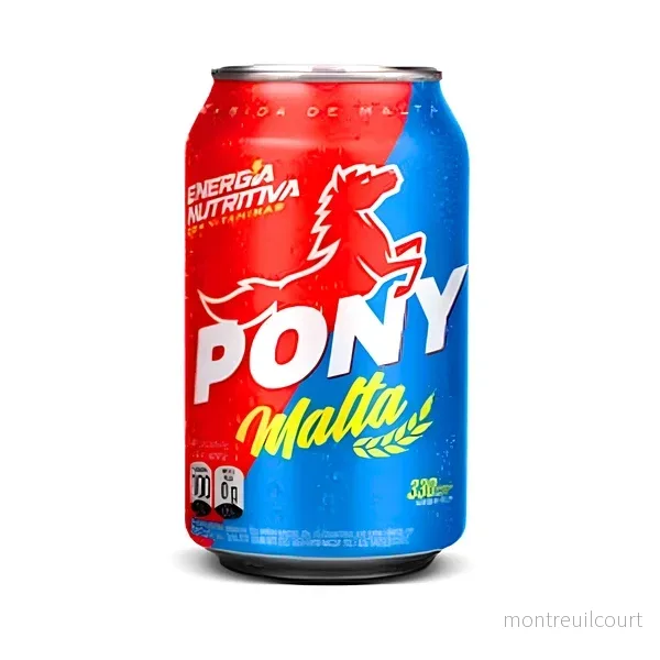 Refresco de Malta / Malt Soda – Pony (330ml)