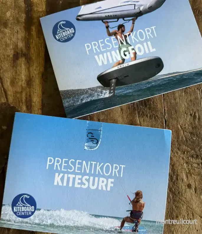 PRESENTKORT KITESURF • WINGFOIL • SNOWKITE