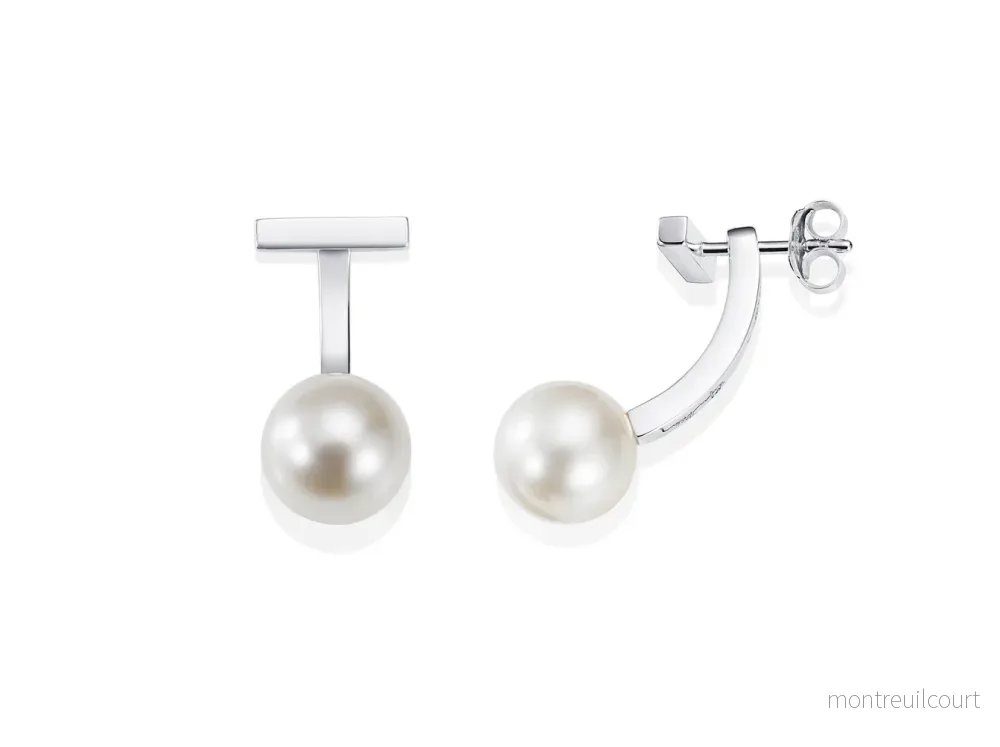 60's Pearl Earrings - Bild 2
