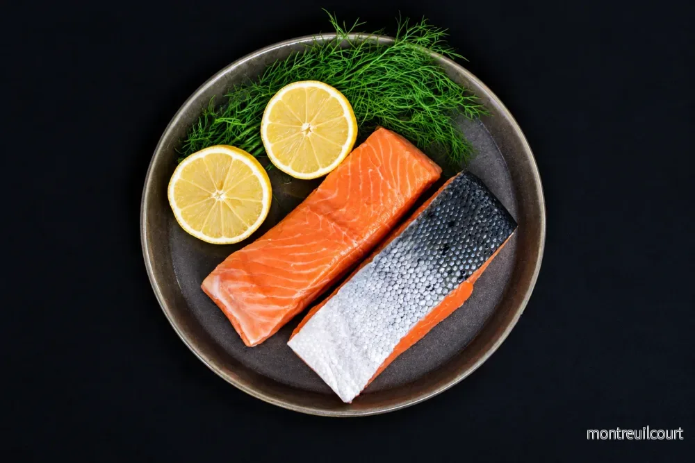 Frysta laxportioner med skinn – ASC Frysta laxportioner med skinn – ASC