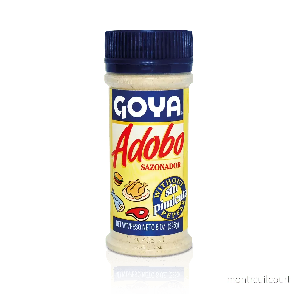 Adobo Sin Pimienta / Spice Mix without Pepper – Goya (226g) Adobo Sin Pimienta / Spice Mix without Pepper – Goya (226g)