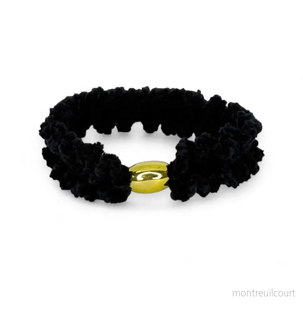 STELLA DETAILS – MALINA VELVET HAIR TIE – BLACK STELLA DETAILS – MALINA VELVET HAIR TIE – BLACK