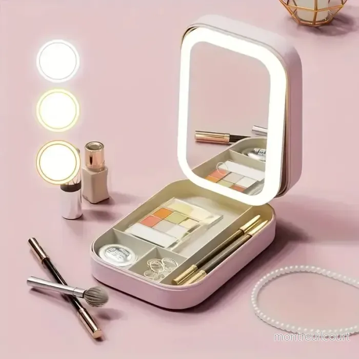 NordicGlow - sminkväska med LED belysning - Bild 2