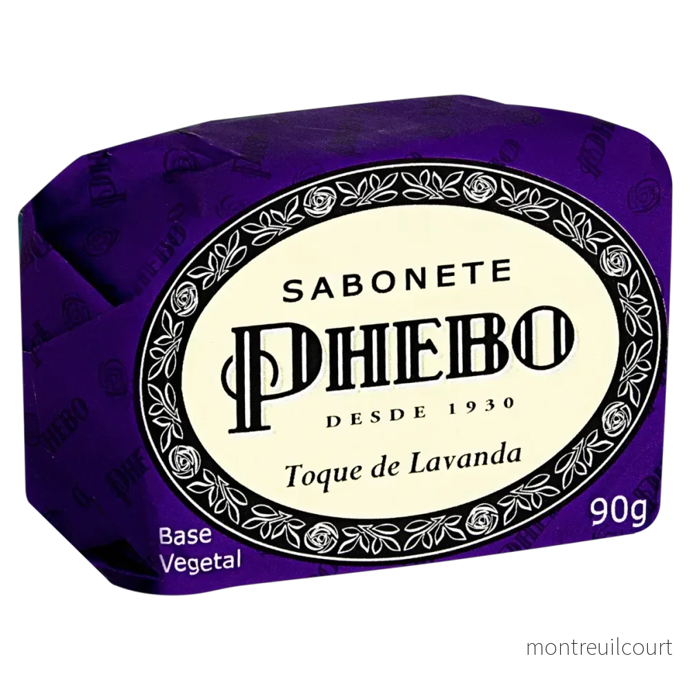 Phebo Sabonete Toque de Lavanda / Lavander Perfumed Glycerin Soap - Phebo (90g) - Bild 2