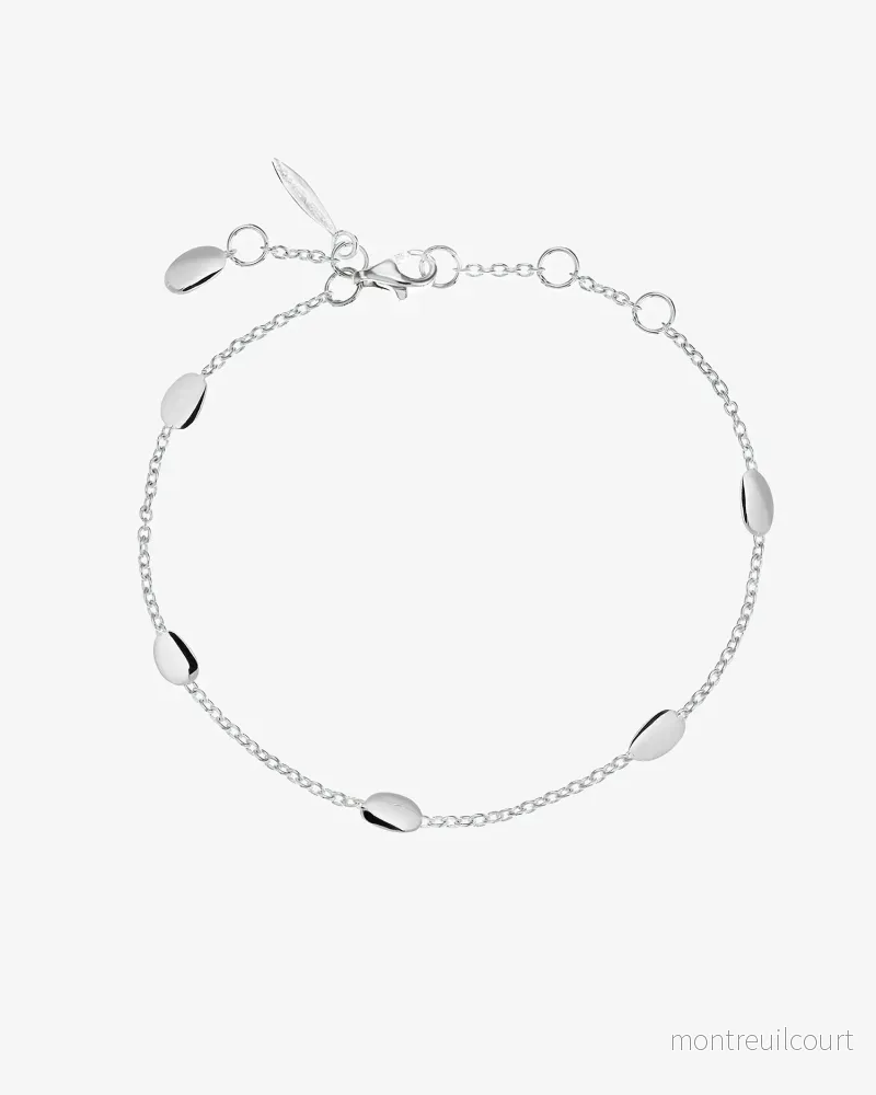 Morning Dew petite full bracelet silver