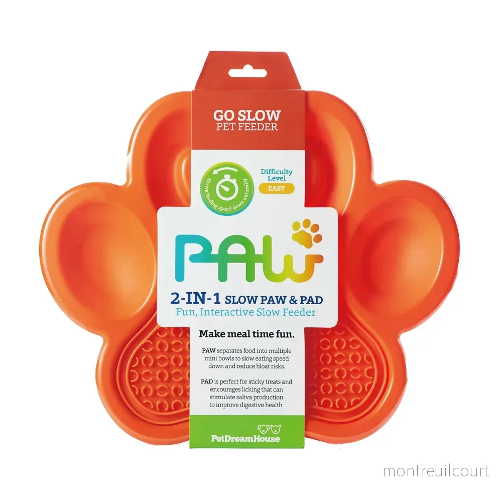PetDreamHouse – Paw 2-i-1 Slow Feeder och slickmatta PetDreamHouse – Paw 2-i-1 Slow Feeder och slickmatta