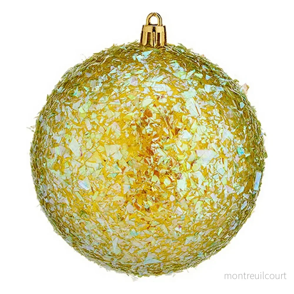 6 st Julgranskulor Grön Ø 10 cm