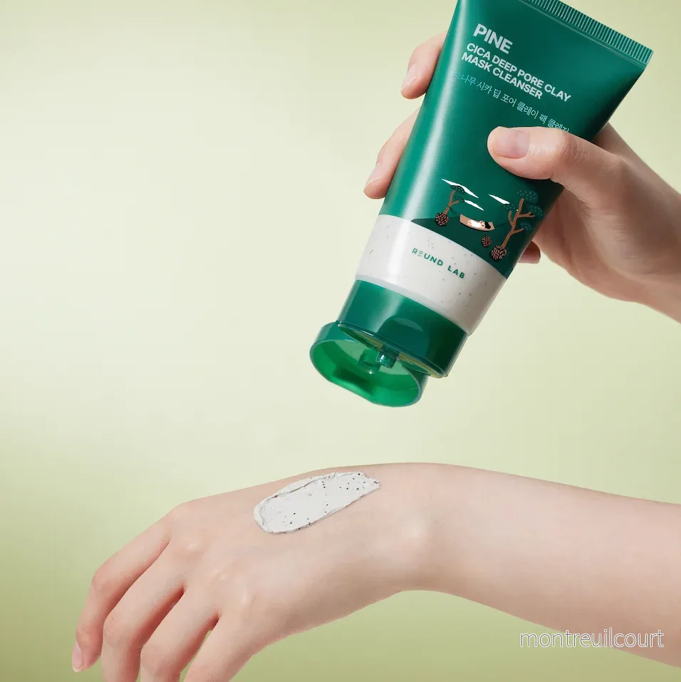 Round Lab Pine Cica Deep Pore Clay Mask Cleanser 150ml - Bild 2