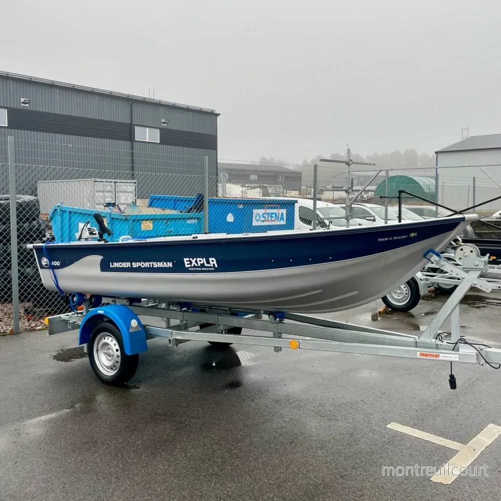 Linder Sportsman 400 EXPLR Edition med trailer Båtpaket Linder Sportsman 400 EXPLR Edition med trailer Båtpaket