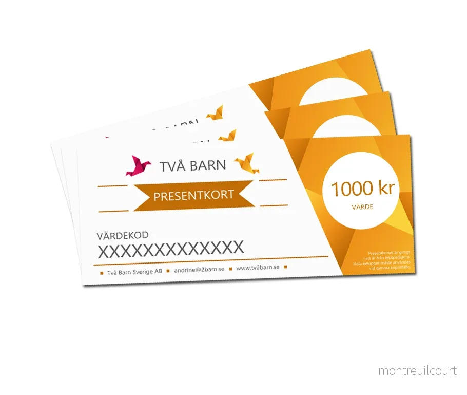 Presentkort – 1000 kr