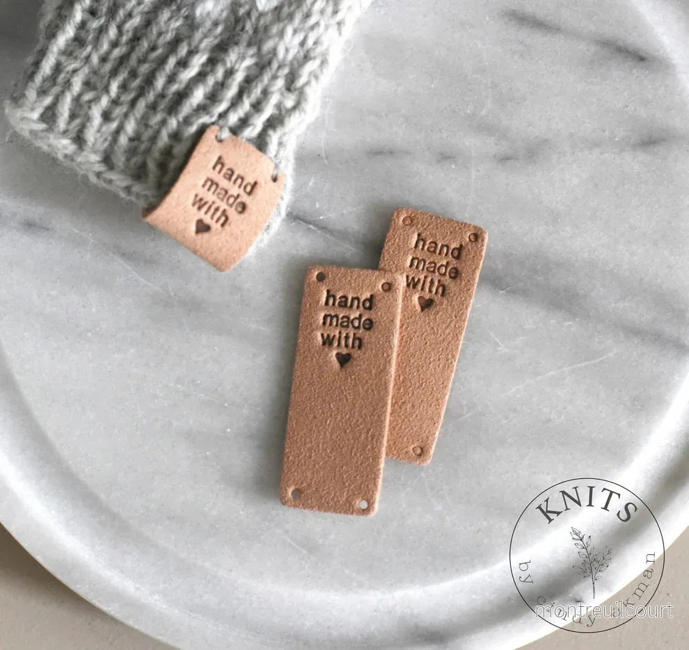 Label ”Handmade with ♥”