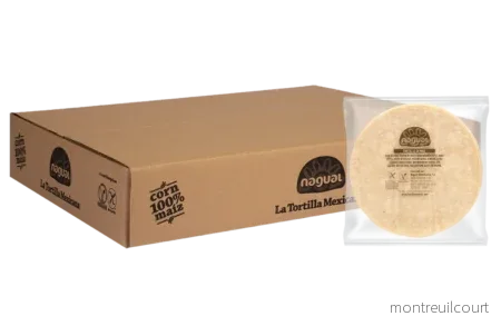 Nagual – Vit majstortilla 12cm – (12 påsar x 20st) Nagual – Vit majstortilla 12cm – (12 påsar x 20st)