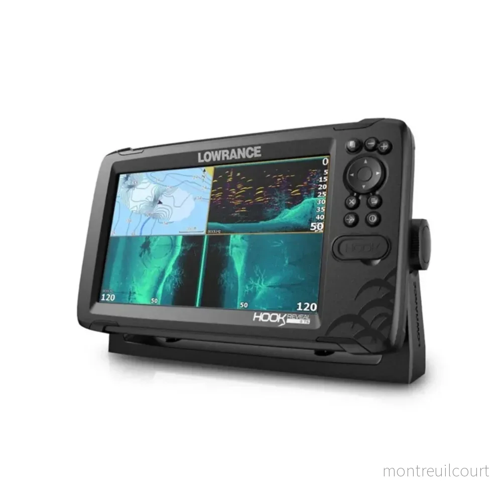 Lowrance Hook Reveal 9 TripleShot Ekolod med CHIRP, SideScan & DownScan