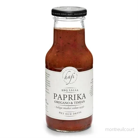 Salsa Paprika Oregano Timjan BBQ