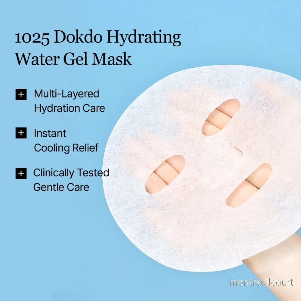 Round Lab 1025 Dokdo Hydrating Water Gel Mask 10 st - Bild 2