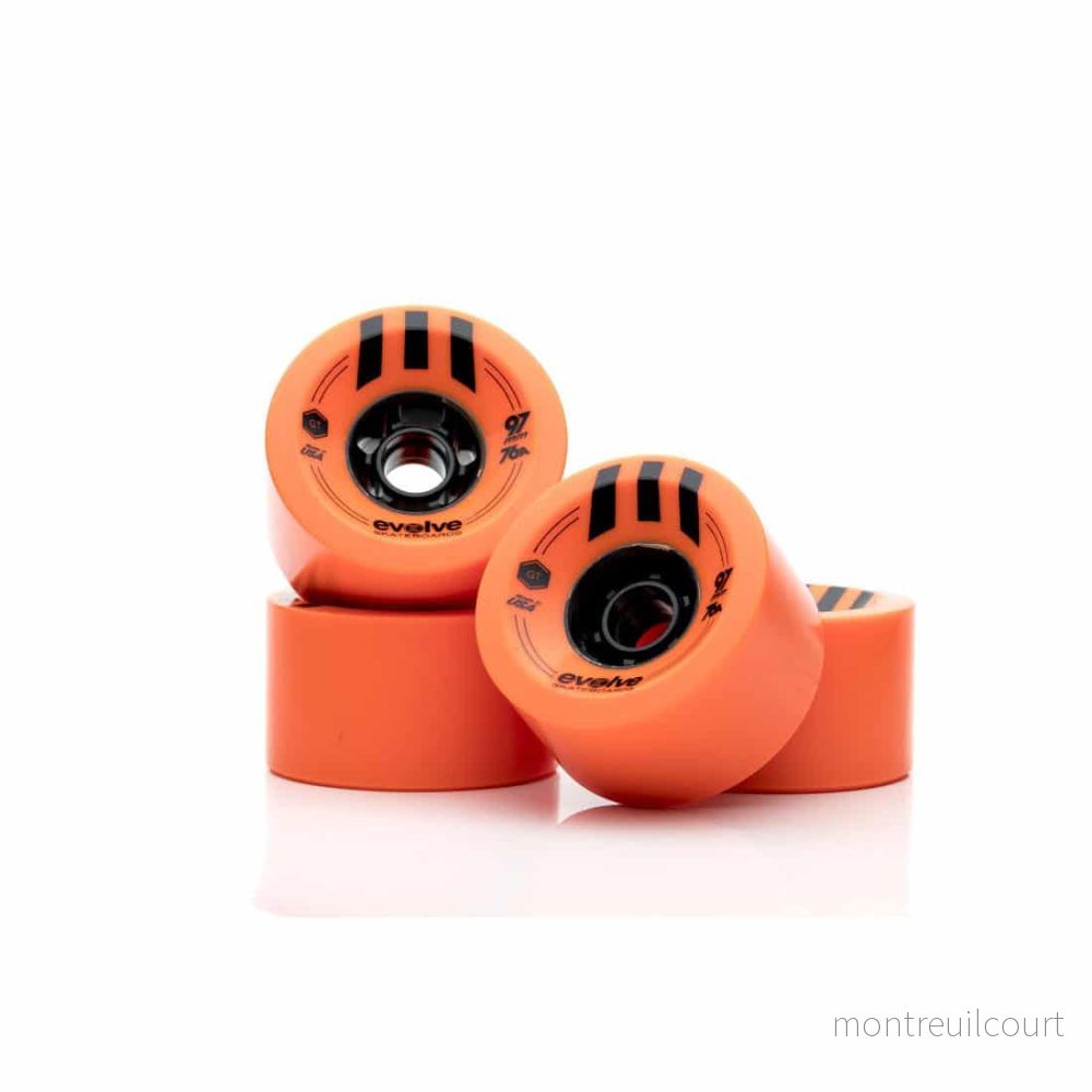 Evolve Skateboards GTR 97mm-hjul – Orange Evolve Skateboards GTR 97mm-hjul – Orange