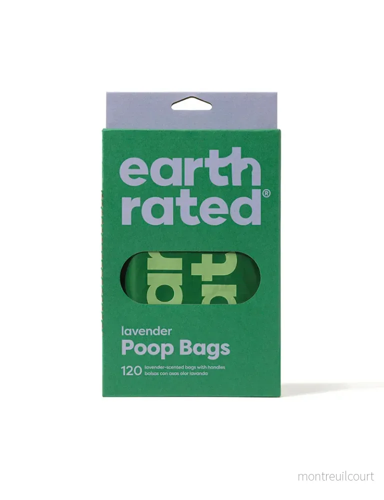 Earth Rated Hundeposer med Håndtag Lavendel (120 poser) Earth Rated Hundeposer med Håndtag Lavendel (120 poser)