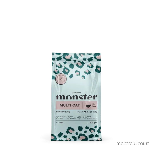 Monster Cat Original Adult Multicat Salmon & Poultry - Bild 3